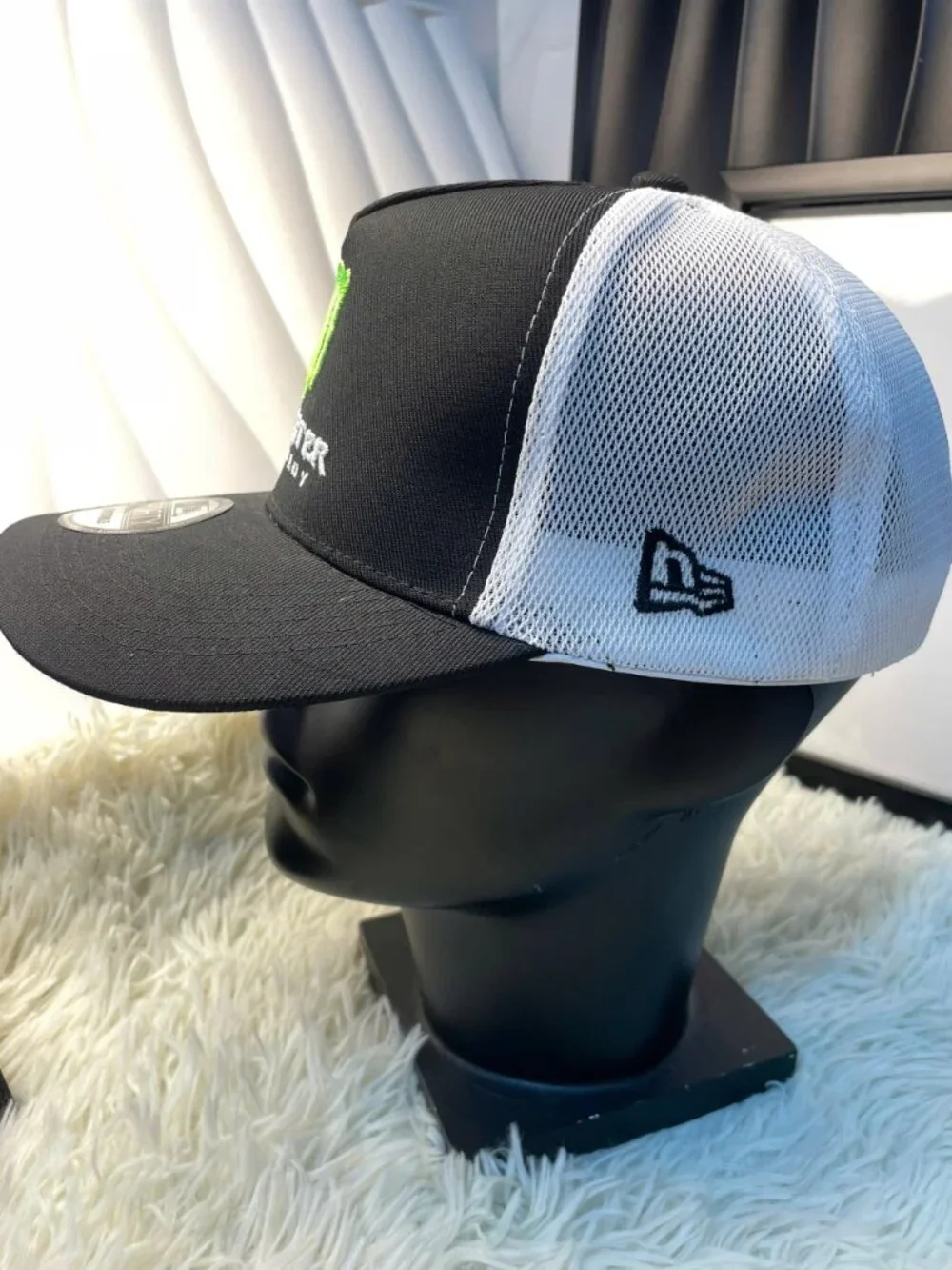 Monster Energy Logo Embroidered 9Forty New Era Cap